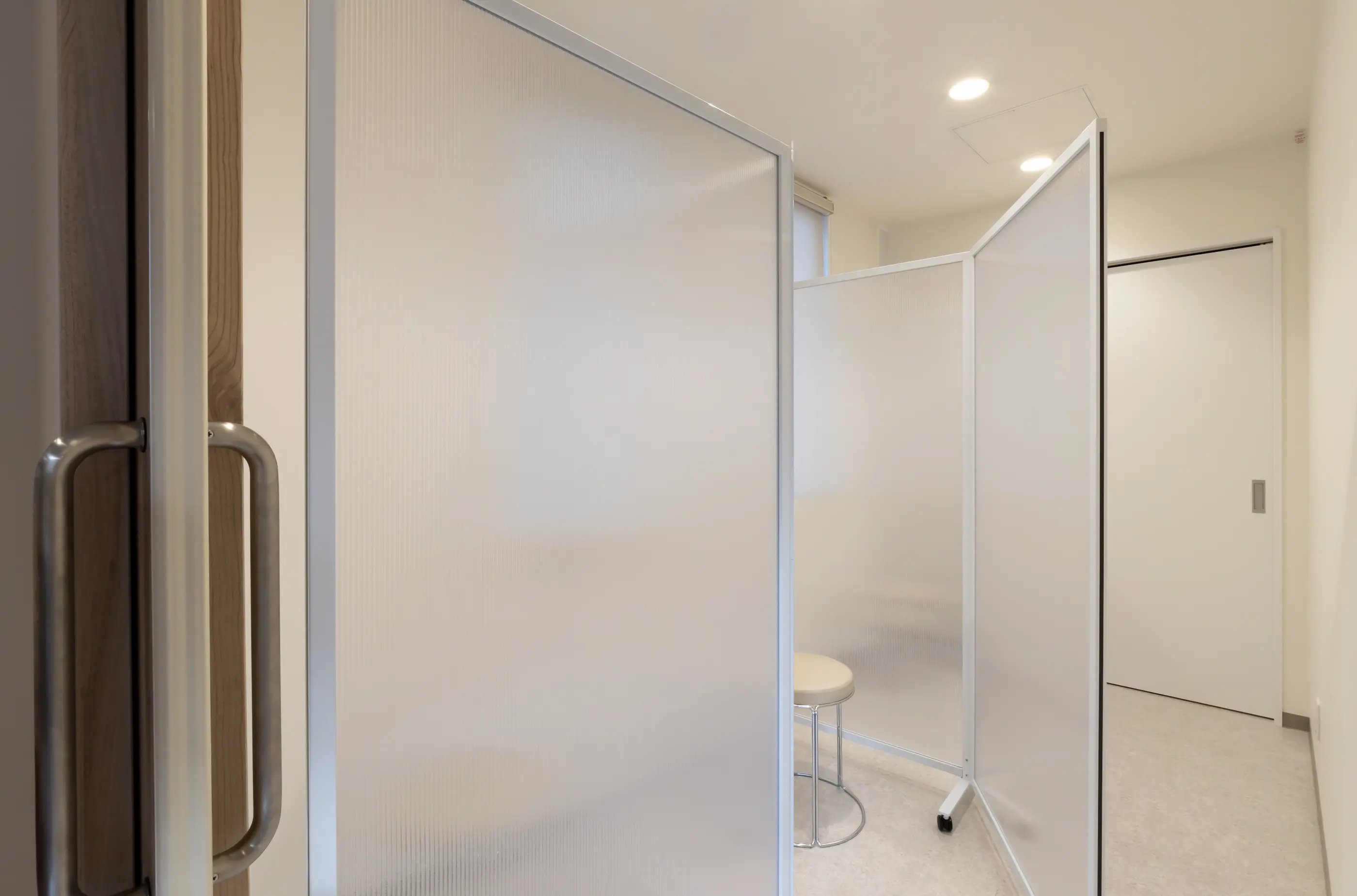 発熱症状の方向け隔離スペースのイメージ